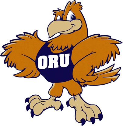 Oral Roberts Golden Eagles logos iron-ons
